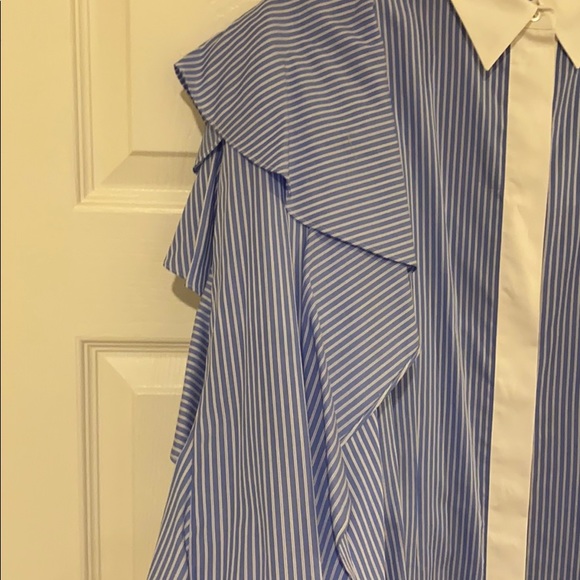 BRAND NEW 🦋 Sara Battaglia Long Sleeve w/Ruffles - Picture 5 of 7